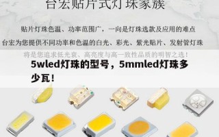 5wled灯珠的型号，5mmled灯珠多少瓦！