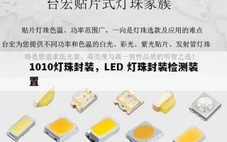 1010灯珠封装，LED 灯珠封装检测装置