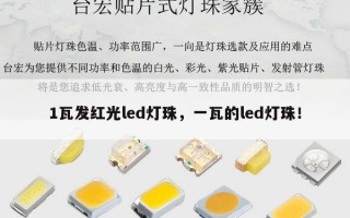 1瓦发红光led灯珠，一瓦的led灯珠！