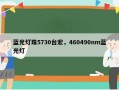 蓝光灯珠5730台宏，460490nm蓝光灯