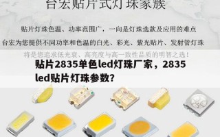 贴片2835单色led灯珠厂家，2835led贴片灯珠参数？
