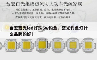 台宏蓝光led灯珠5w钓鱼，蓝光钓鱼灯什么品牌的好？
