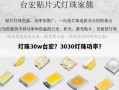 灯珠30w台宏？3030灯珠功率？