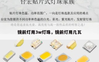 镜前灯用3w灯珠，镜前灯用几瓦