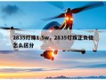 2835灯珠1.5w，2835灯珠正负极怎么区分