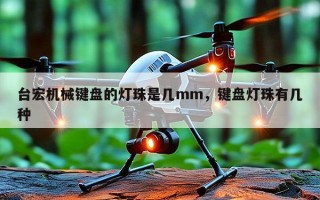 台宏机械键盘的灯珠是几mm，键盘灯珠有几种