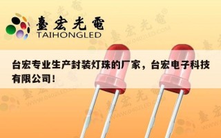 台宏专业生产封装灯珠的厂家，台宏电子科技有限公司！