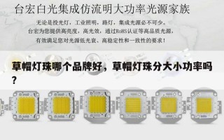 草帽灯珠哪个品牌好，草帽灯珠分大小功率吗?