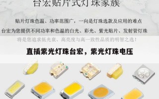 直插紫光灯珠台宏，紫光灯珠电压