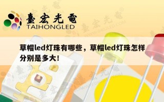 草帽led灯珠有哪些，草帽led灯珠怎样分别是多大！