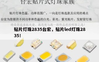 贴片灯珠2835台宏，贴片led灯珠2835！