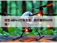 双色4脚led灯珠台宏，四只脚的led灯珠！