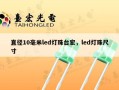 直径10毫米led灯珠台宏，led灯珠尺寸