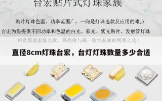 直径8cm灯珠台宏，台灯灯珠数量多少合适