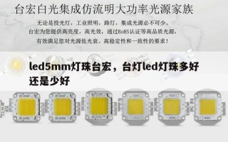 led5mm灯珠台宏，台灯led灯珠多好还是少好
