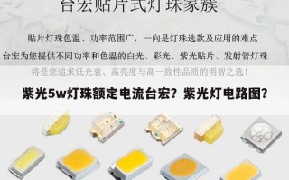 紫光5w灯珠额定电流台宏？紫光灯电路图？