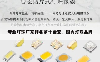 专业灯珠厂家排名前十台宏，国内灯珠品牌