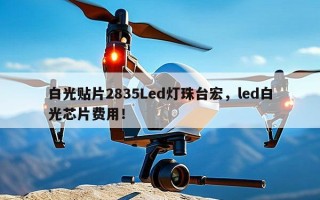 白光贴片2835Led灯珠台宏，led白光芯片费用！