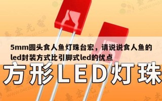 5mm圆头食人鱼灯珠台宏，请说说食人鱼的led封装方式比引脚式led的优点