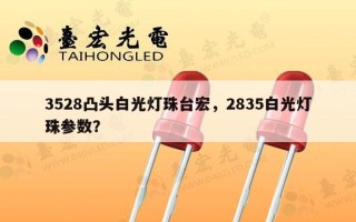 3528凸头白光灯珠台宏，2835白光灯珠参数？