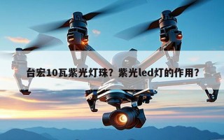 台宏10瓦紫光灯珠？紫光led灯的作用？