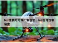 led植物灯灯珠厂家台宏，led台灯控制装置