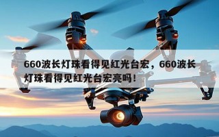 660波长灯珠看得见红光台宏，660波长灯珠看得见红光台宏亮吗！