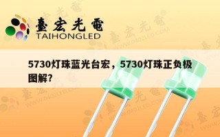 5730灯珠蓝光台宏，5730灯珠正负极图解？