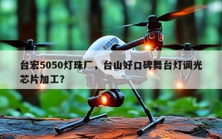 台宏5050灯珠厂，台山好口碑舞台灯调光芯片加工？