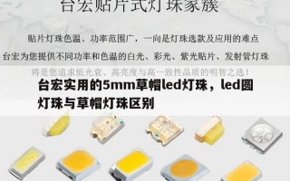 台宏实用的5mm草帽led灯珠，led圆灯珠与草帽灯珠区别