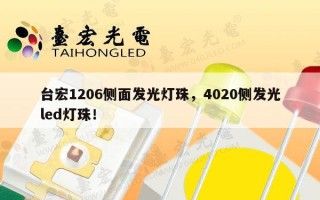 台宏1206侧面发光灯珠，4020侧发光led灯珠！