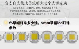f5草帽灯珠多少钱，5mm草帽led灯珠参数