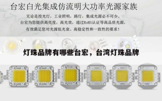灯珠品牌有哪些台宏，台湾灯珠品牌