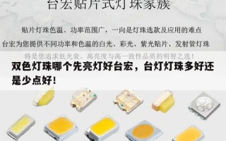 双色灯珠哪个先亮灯好台宏，台灯灯珠多好还是少点好！