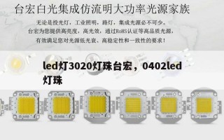 led灯3020灯珠台宏，0402led灯珠