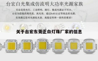 关于台宏东莞正白灯珠厂家的信息