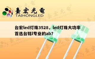 台宏led灯珠3528，led灯珠大功率首选台铭l专业的ab？