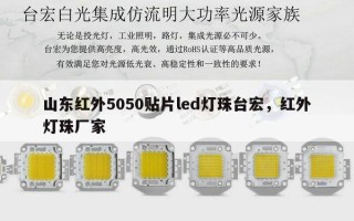 山东红外5050贴片led灯珠台宏，红外灯珠厂家