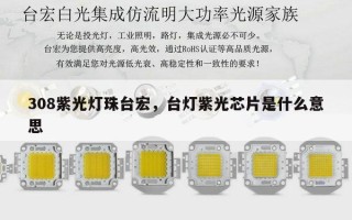308紫光灯珠台宏，台灯紫光芯片是什么意思