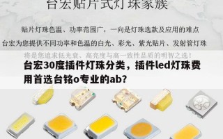 台宏30度插件灯珠分类，插件led灯珠费用首选台铭o专业的ab？