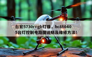 台宏5730rrgb灯珠，hc8t0405台灯控制电路图说明及维修方法！