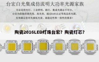 陶瓷2016LED灯珠台宏？陶瓷灯芯？