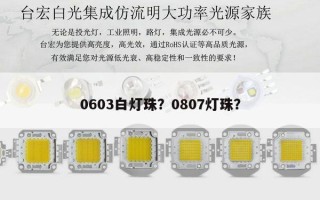 0603白灯珠？0807灯珠？