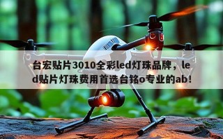 台宏贴片3010全彩led灯珠品牌，led贴片灯珠费用首选台铭o专业的ab！