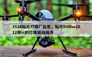 3528贴片灯珠厂台宏，贴片RGBw2812带ic的灯珠驱动程序