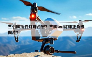 三引脚插件灯珠台宏？三脚led灯珠正负极图片？