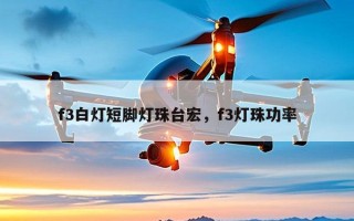 f3白灯短脚灯珠台宏，f3灯珠功率