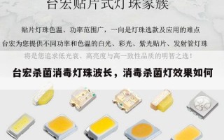 台宏杀菌消毒灯珠波长，消毒杀菌灯效果如何