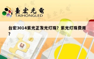 台宏3014紫光正发光灯珠？紫光灯珠费用？