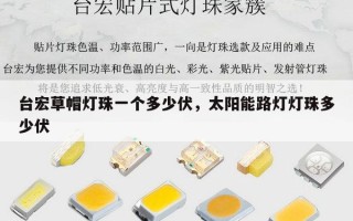 台宏草帽灯珠一个多少伏，太阳能路灯灯珠多少伏